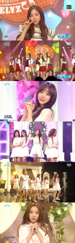 &#39;인기가요&#39; 러블리즈, 사랑스러운 소녀들의 완전체 컴백 &#39;허그 미+아츄&#39;