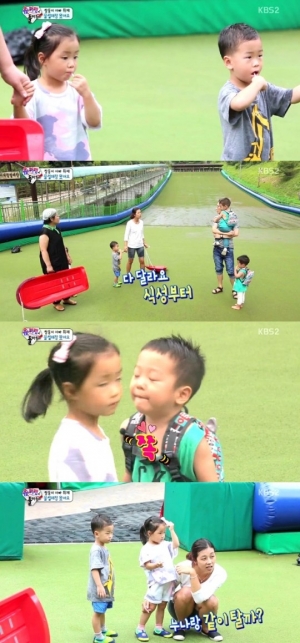 &#39;슈퍼맨이 돌아왔다&#39; 쌍둥이, 우연히 마주친 쌍둥이 남매에 &#39;신기&#39;