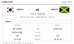 [실검보고서]한국VS자메이카, 오늘(13일) 친선경기…역대 전적 1승 1무 &#39;승자는?&#39;