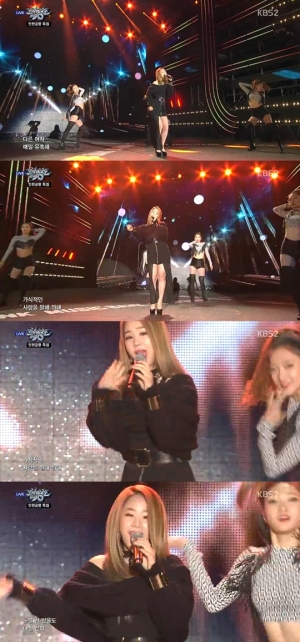 &#39;뮤직뱅크&#39; 유성은, 가을 여자의 감성이란 바로 이런 것 &#39;낫띵&#39;
