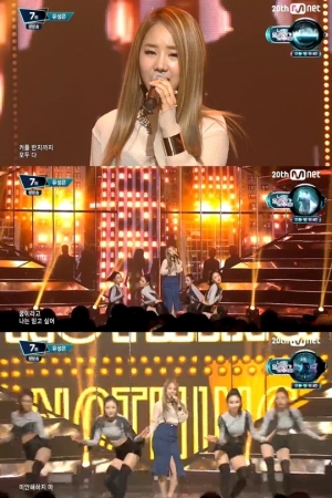 &#39;엠카운트다운&#39; 유성은, 중독적인 매력 보이스 &#39;낫띵&#39;