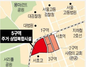 [힐스테이트 서리풀 상가②입지]사랑의 교회 준공으로 ‘주7일 상권’ 형성