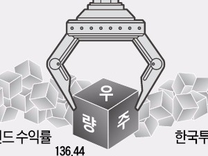 중소형주 장세서 대형주 한우물…올 수익률 16%