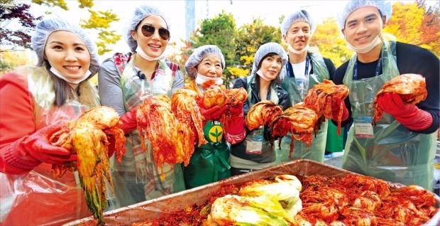 김장 담그는 차세대 한인 리더들