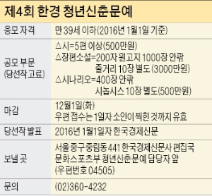 [한경 청년신춘문예] "스토리·문장력이 성패 좌우…읽는 재미를 줘라"