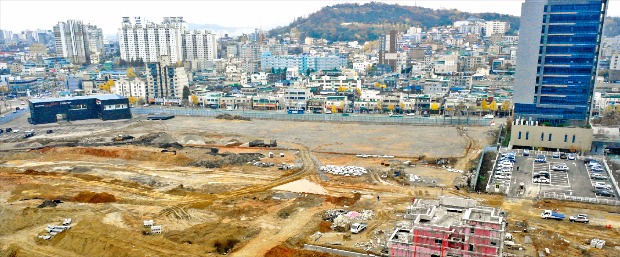 인천 도화지구 내 주상복합용지.