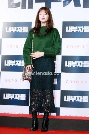 [TENPHOTO] 정소민, 오늘의 컬러코드는 그린 (내부자들)