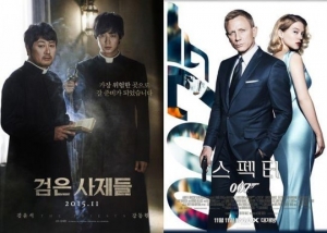 '검은 사제들', '007 스펙터' 막아냈다…1위 굳건