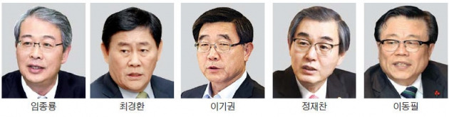 장관 능력 평가…임종룡 1위· 최경환 2위·이기권 3위