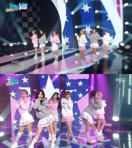 '쇼음악중심' AOA, 설현 없는 6인조 무대 공개