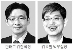 [Law&Biz] '절친' 안태근·김호철, 법무부서 한솥밥