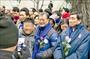 "국회서나 잘하세요"…시위대 쓴소리 들은 새정치연합 의원들