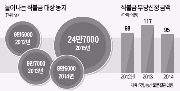 직불금 대상 농지 급증에…드론까지 띄운 정부