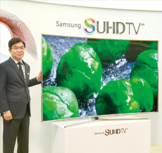 [2015 하반기 한경 소비자 대상] SUHD TV, TV 중 가장 넓은 화면…자연색상 그대로