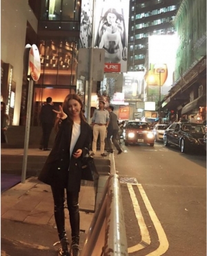 김소은, &#39;2015 MAMA(마마)&#39; 참석차 홍콩 방문 &#34;홍콩 야경 찰칵&#34;
