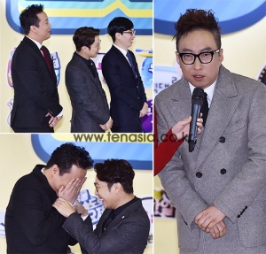 [TENPHOTO] 정준하 하하 유재석, 박명수 2행시..&#39;부끄러움은 우리 몫&#39; (무한도전 엑스포)