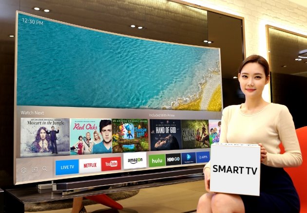 삼성전자가 올해 스마트TV 신제품에 탑재할 2016년형 스마트TV 서비스 '스마트 허브'. / 사진=삼성전자 제공