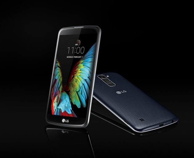 LG전자의 2016년 보급형 스마트폰 'K10'. / 사진=LG전자 제공