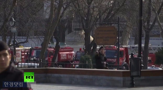 터키 이스탄불 폭발 사고 /사진=RT France 유튜브 채널 