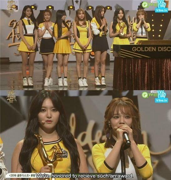 골든디스크 AOA 골든디스크 AOA/사진=골든디스크어워즈 방송캡쳐