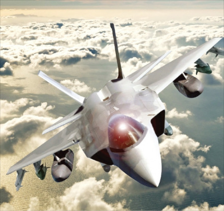 2026년 하반기 양산을 목표로 하고 있는 한국형 전투기의 예상 모습. 한국항공우주산업 제공