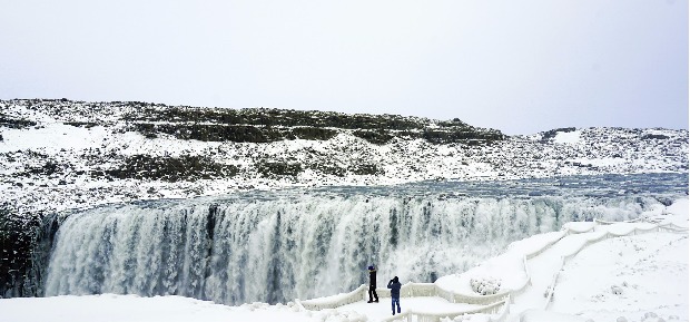 아이슬란드에서도 가장 거대한 규모를 자랑하는 데티포스
 