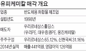 [마켓인사이트] 독일 바스프도 '입질'했던 유피케미칼 3년 만에 매물로