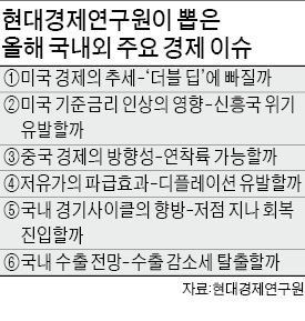 "미국 경기 '더블딥' 우려…올 세계경제의 최대 이슈"