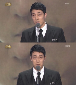 &#39;2015 KBS 연기대상&#39; 소지섭, 남자 최우수 연기상 수상
