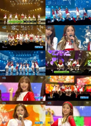 &#39;인기가요&#39; 러블리즈, 소녀의 힐링 파워 &#39;아츄&#39;+&#39;그대에게&#39;