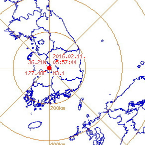 대전 지진 대전 지진 대전 지진 / 사진=웨더아이