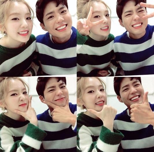 딴따라 박보검/사진=딴따라 박보검, 뮤직뱅크 공식 SNS