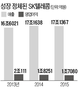 SKT, 작년 매출 첫 감소…'20% 요금할인' 여파