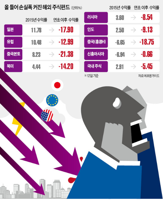 일본·유럽…선진국펀드의 배신