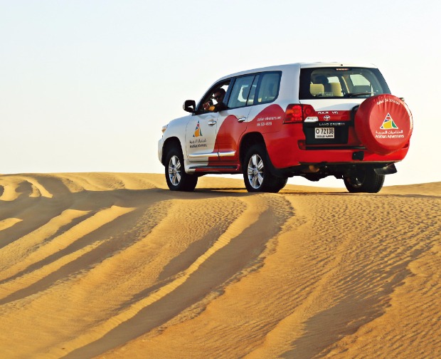 두바이 인근 하타사막에서 즐기는 사파리 투어 