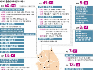 부산 중·동구, 강원 홍천·횡성 등 '공중분해'…게리맨더링 논란