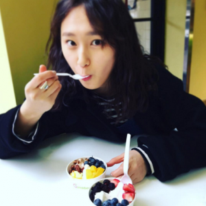 류혜영, 상큼 미모 빛나는 셀카 &#34;아이스크림 호로록&#34;