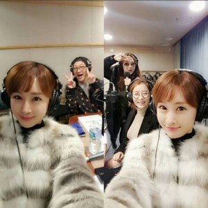 한영, &#39;김창렬의 올드스쿨&#39; 출연 인증샷 공개...'물오른 미모'