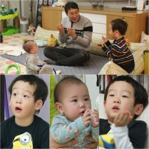 &#39;슈퍼맨&#39; 서언-서준, 로희 웃기기 위해 &#39;개그둥이&#39; 출동!