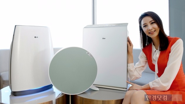 LG 퓨리케어 공기청정기 신제품 3종. / 사진=LG전자 제공