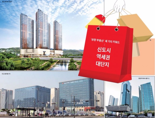 '유망 부동산' 세 가지 키워드…신도시·역세권·대단지