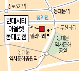 서울 한복판으로 들어온 현대백화점 아울렛