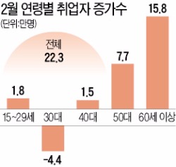 [실속 없는 '정부 일자리 사업'] 늘어난 취업자 70%가 60대 이상