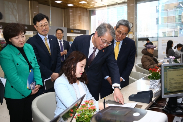 임종룡·윤종규, 신용정보보호 실태를 점검