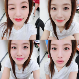 레인보우 김재경, 대기실 셀카 공개 &#34;나 오늘 립 뭐 바를까? 골라줘요!&#34;