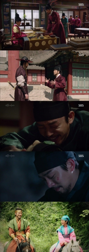 &#39;육룡이 나르샤&#39;, 시청률 소폭 하락에도 월화극 1위