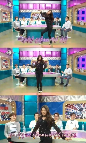 &#39;라디오스타&#39; AOA 설현, 남심 홀리는 섹시 댄스...이동휘 &#39;박수 연발&#39;