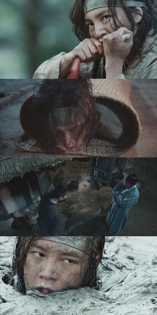 '대박' 장근석, 뱀 씹어먹는 열연 /사진 = SBS 드라마 '대박' 방송화면