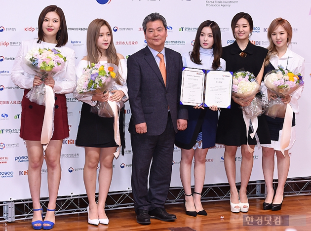 [HEI포토] 레드벨벳, '2016 코리아브랜드 한류상품박람회' 홍보대사 위촉