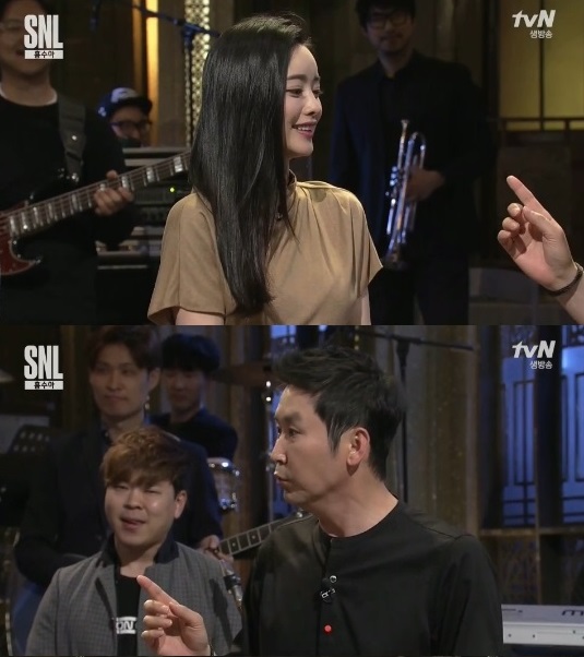 SNL 코리아 홍수아 (사진=해당방송 캡처)